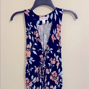 Maternity/Nursing Long Floral Dress